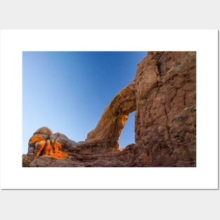 South Window Arch at Dawn, Arches National Park Posters and Art